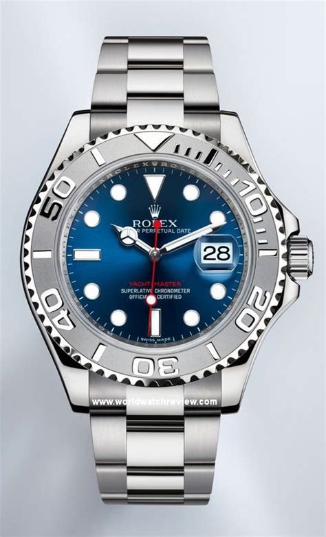 rolex yat master oster propechal blue face|rolex yacht master bezel.